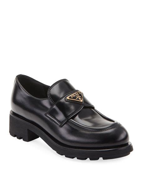 mocassin prada homme|prada chunky loafer.